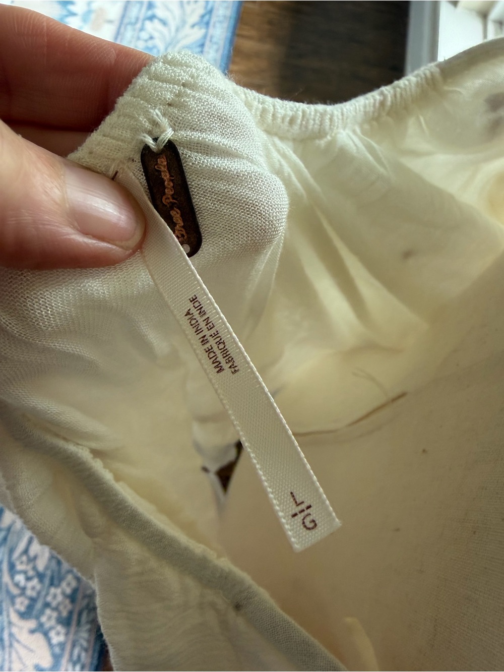 Free People Embroidered Mini Dress Size L - Picture 11 of 11